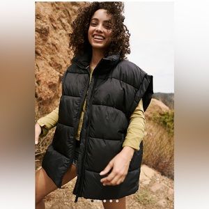 Free People In A Bubble Puffer Vest NWT